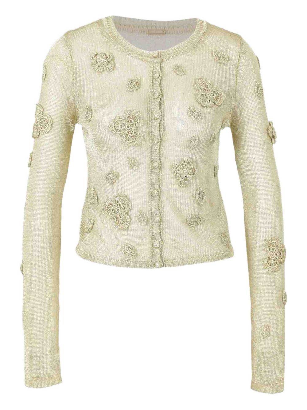 Cult Gaia Kash knit cardigan - Neutrals