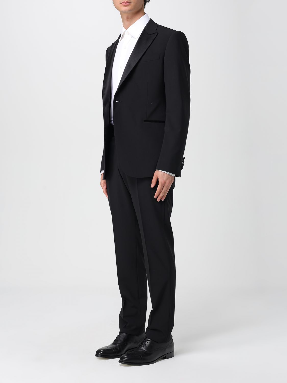 Suit EMPORIO ARMANI Men color Black