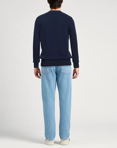 Man Sweater Navy Size M Wool, Polyamide