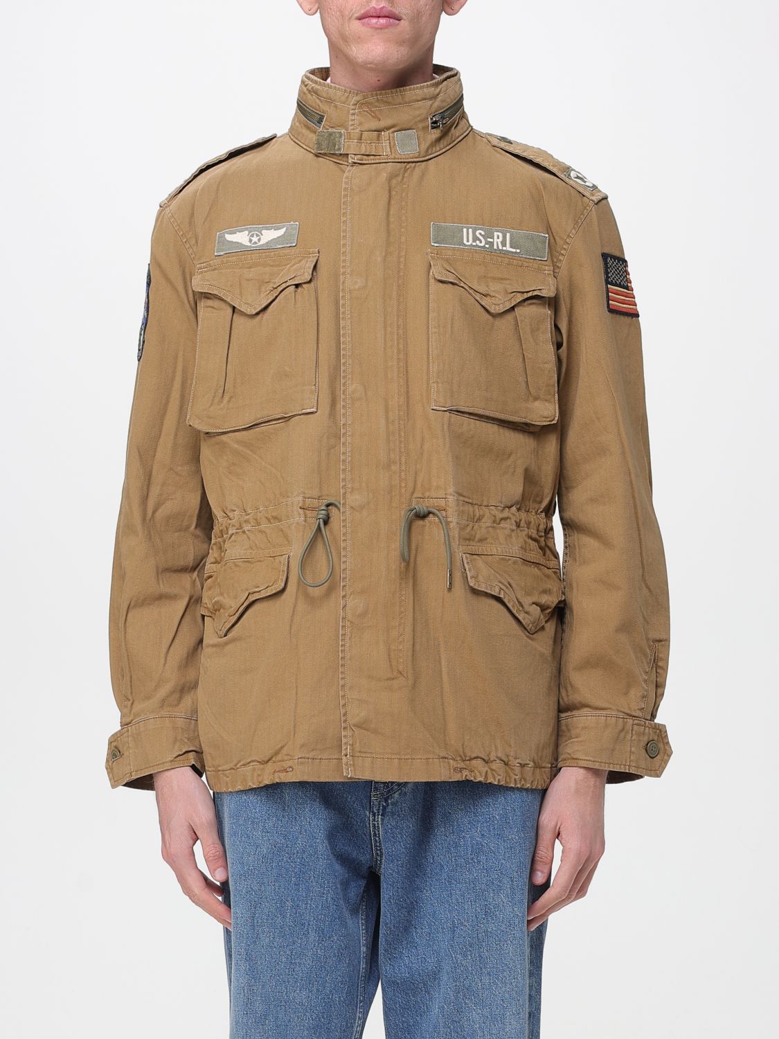Jacket Men color Beige