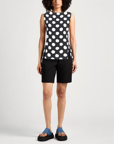 Marni Woman Top Black Size 8 Viscose, Elastane