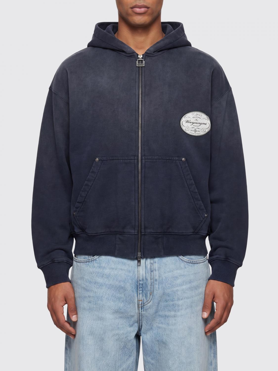 Sweatshirt Men color Blue