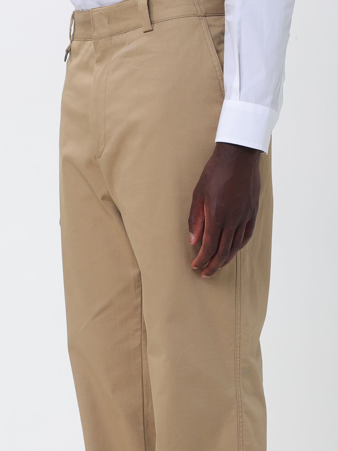 Pants Men color Beige