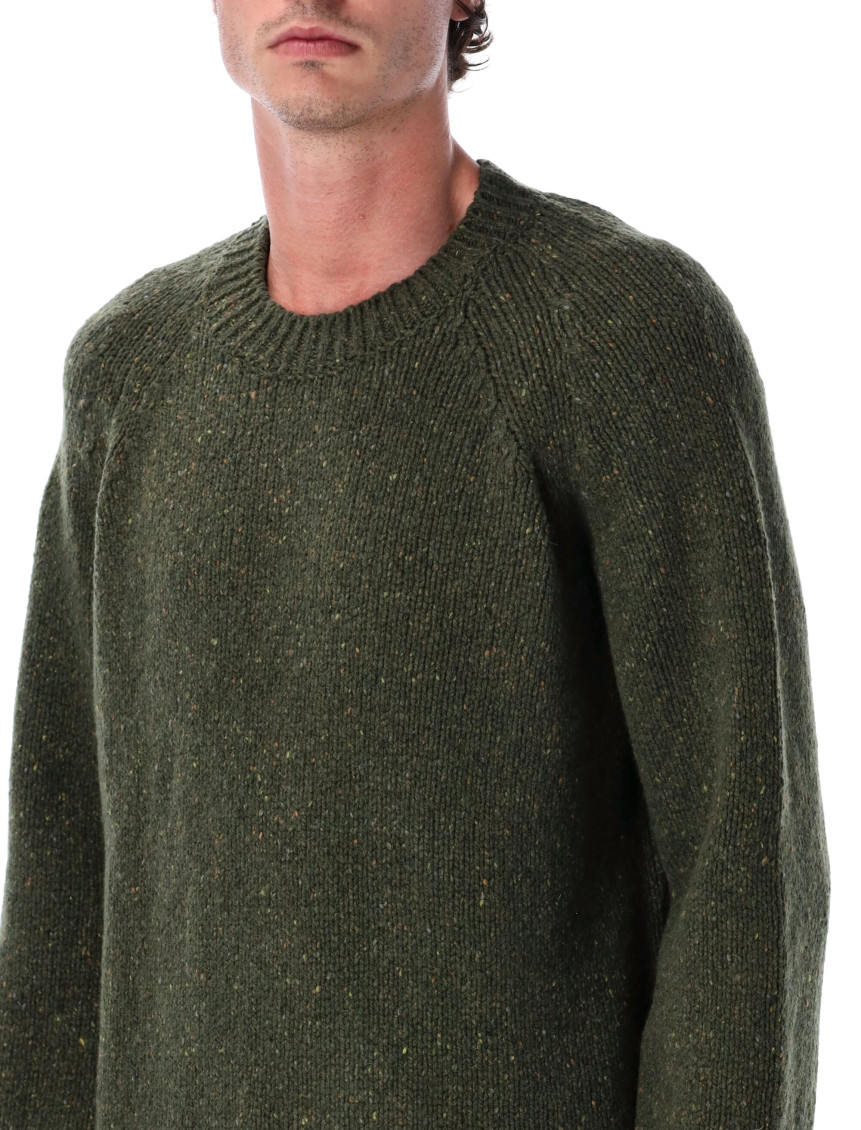 Dark Green Roundneck Pullover