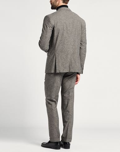 Man Suit Grey Size 44 Polyester, Viscose, Wool, Elastane