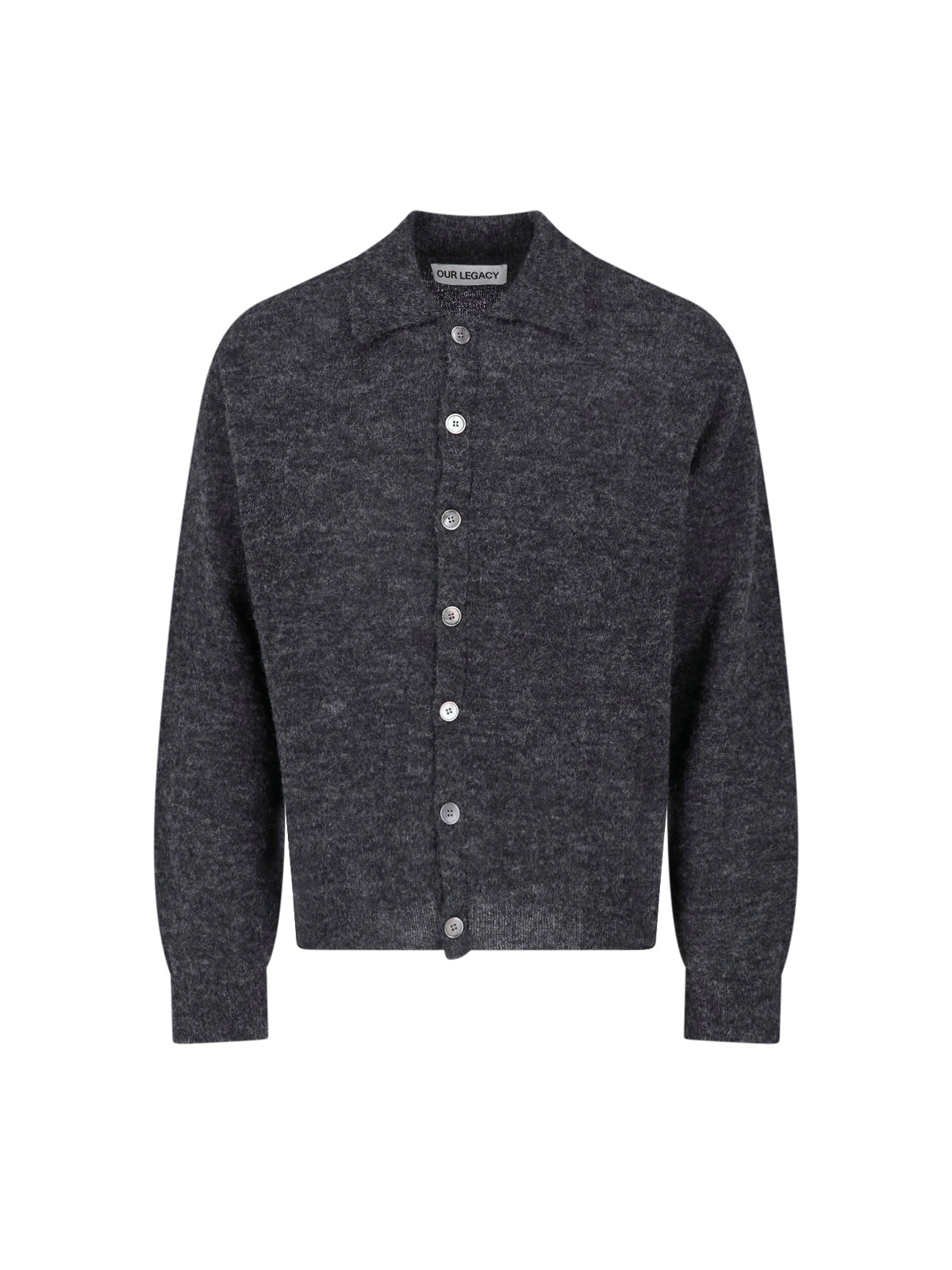 Fuzzy Alpaca-Wool Sweatshirt for Men