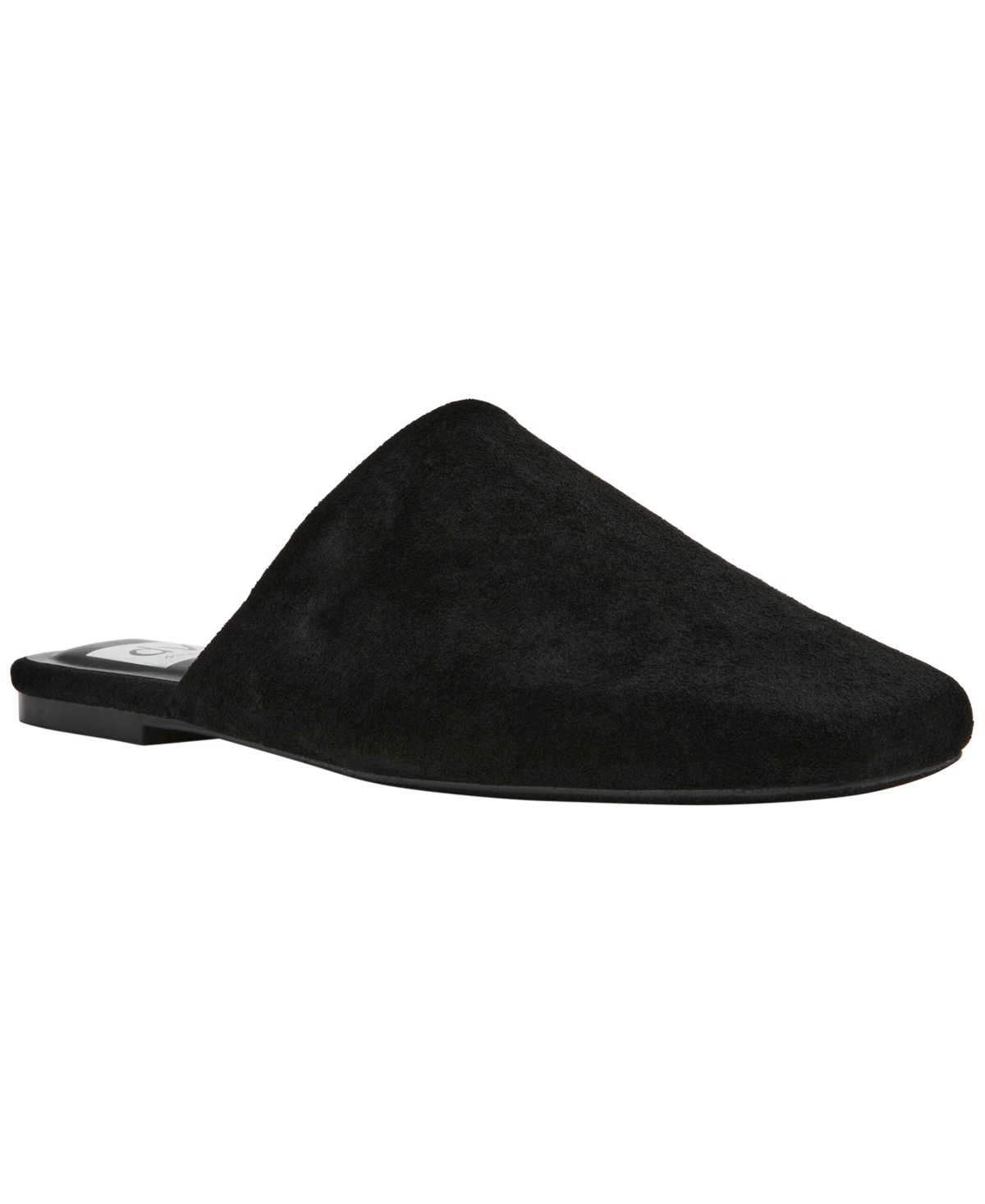 Women's Felica Slip-On Mules - Black Faux Suede