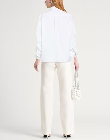 Woman Shirt White Size 8 Cotton