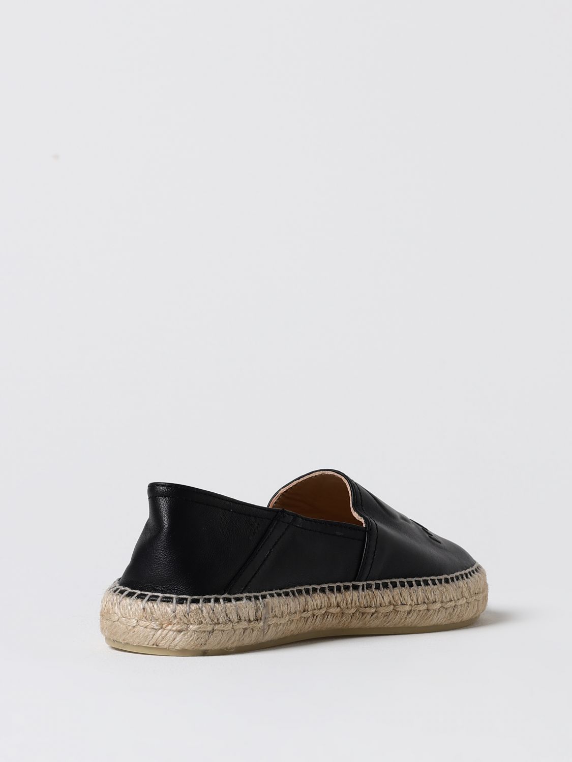 'Boke Flower 2.0' leather espadrilles - Black