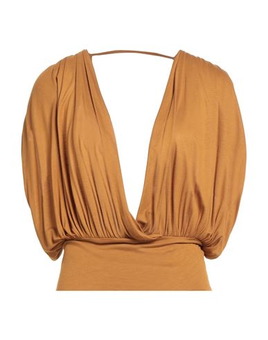 Woman Top Mustard Size M Viscose