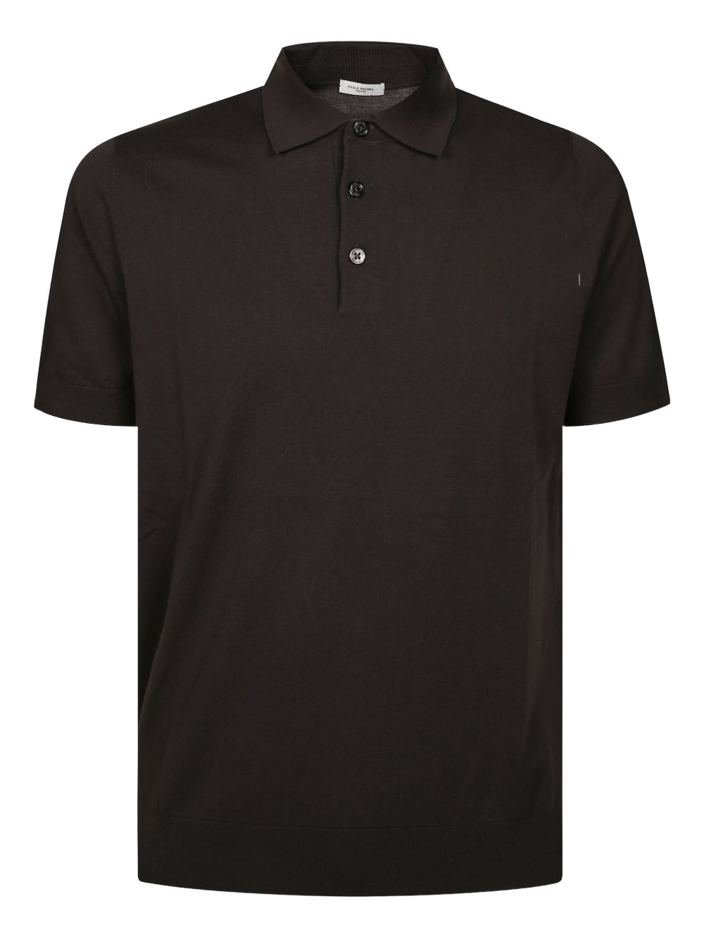 Paolo Pecora short-sleeved polo shirt - Brown