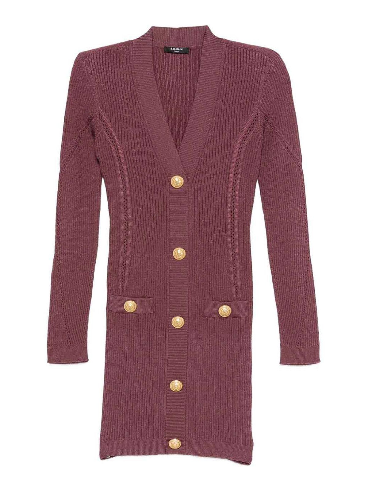 V-Necked Short Dress