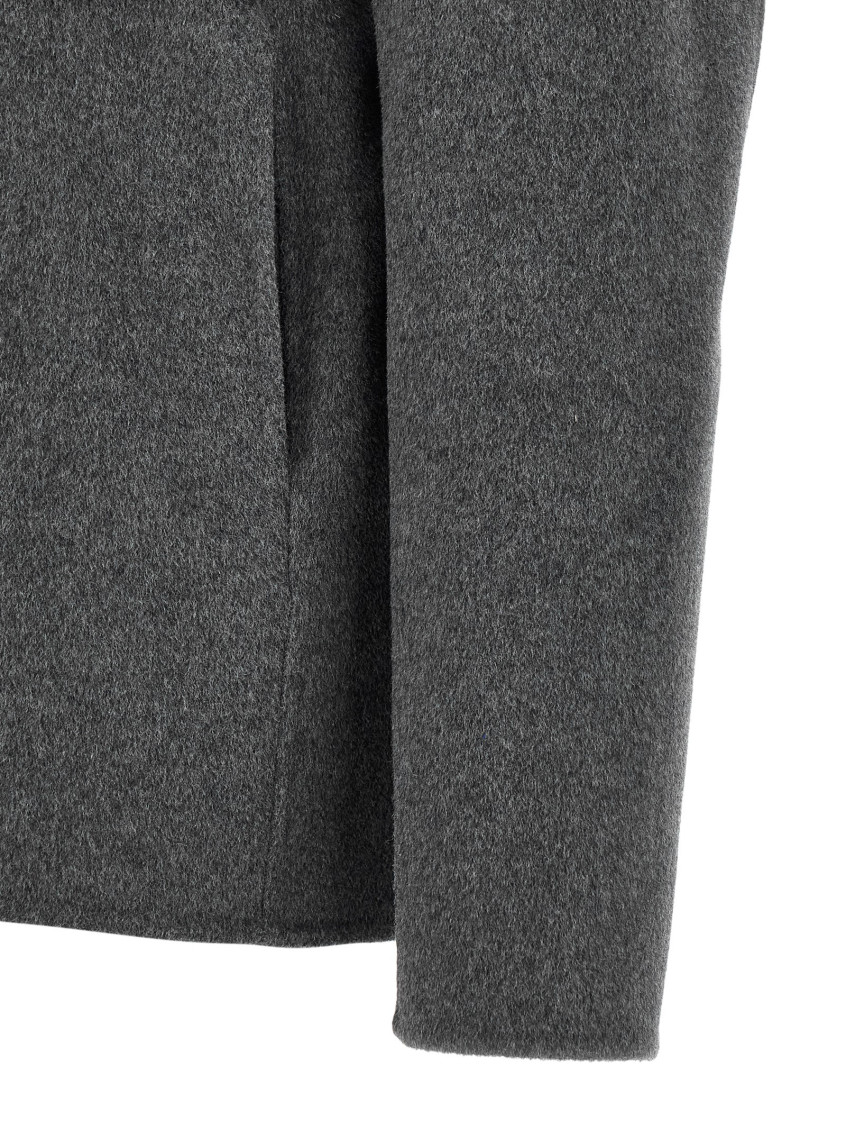 Giorgio Brato - hooded coat featuring functional side pocket