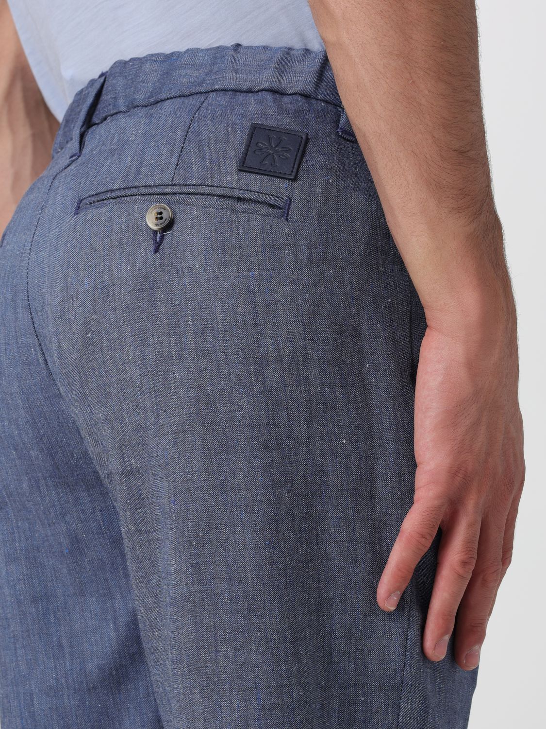 Pants Men color White