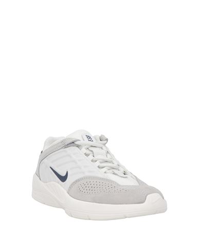 Woman Sneakers Light grey Size 4 Textile fibers, Leather