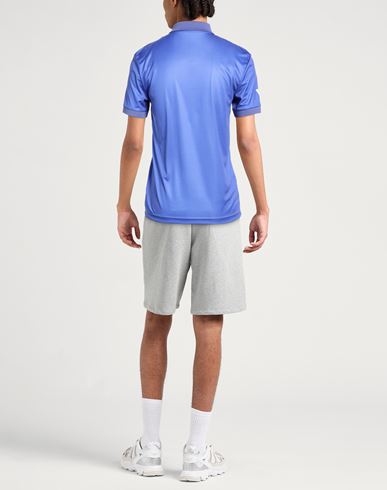 Man Polo shirt Azure Size M Polyester, Elastane