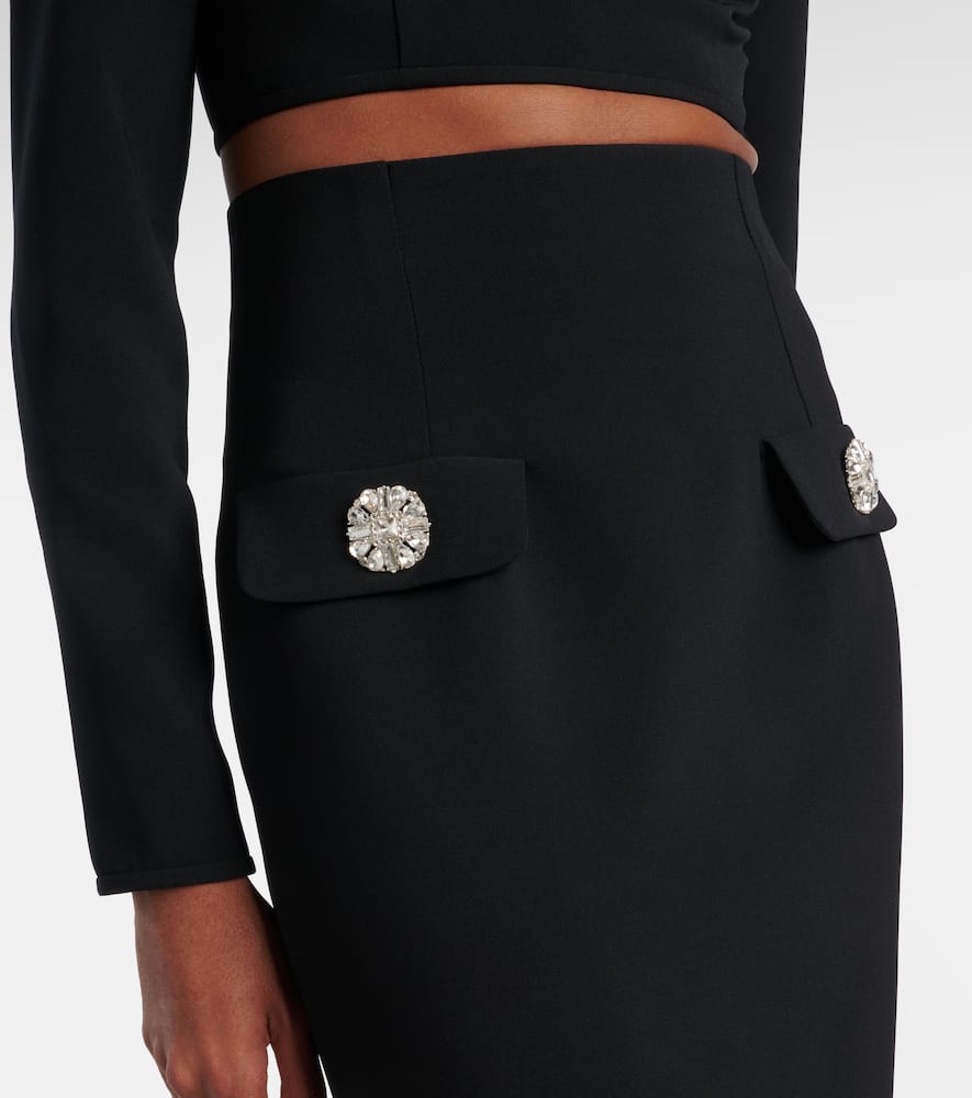 Embellished maxi skirt
