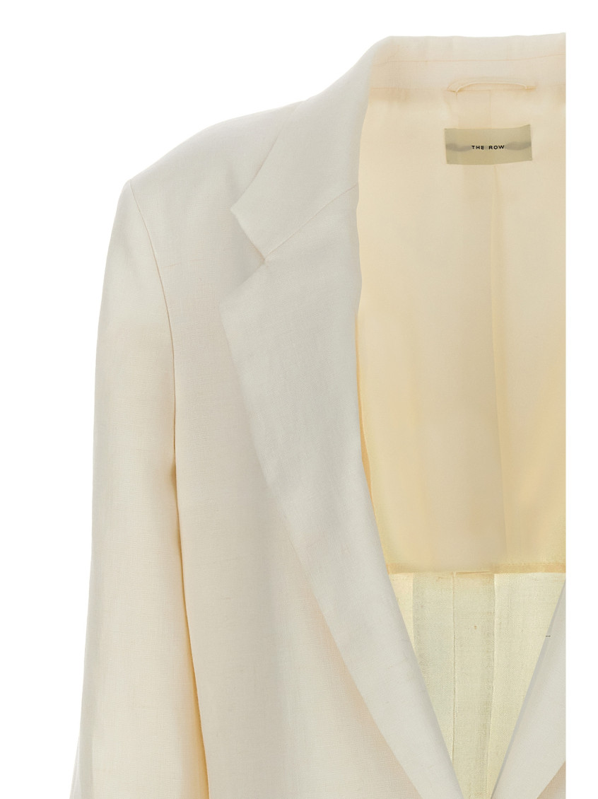 -Enza Blazer And Suits Bianco-Donna