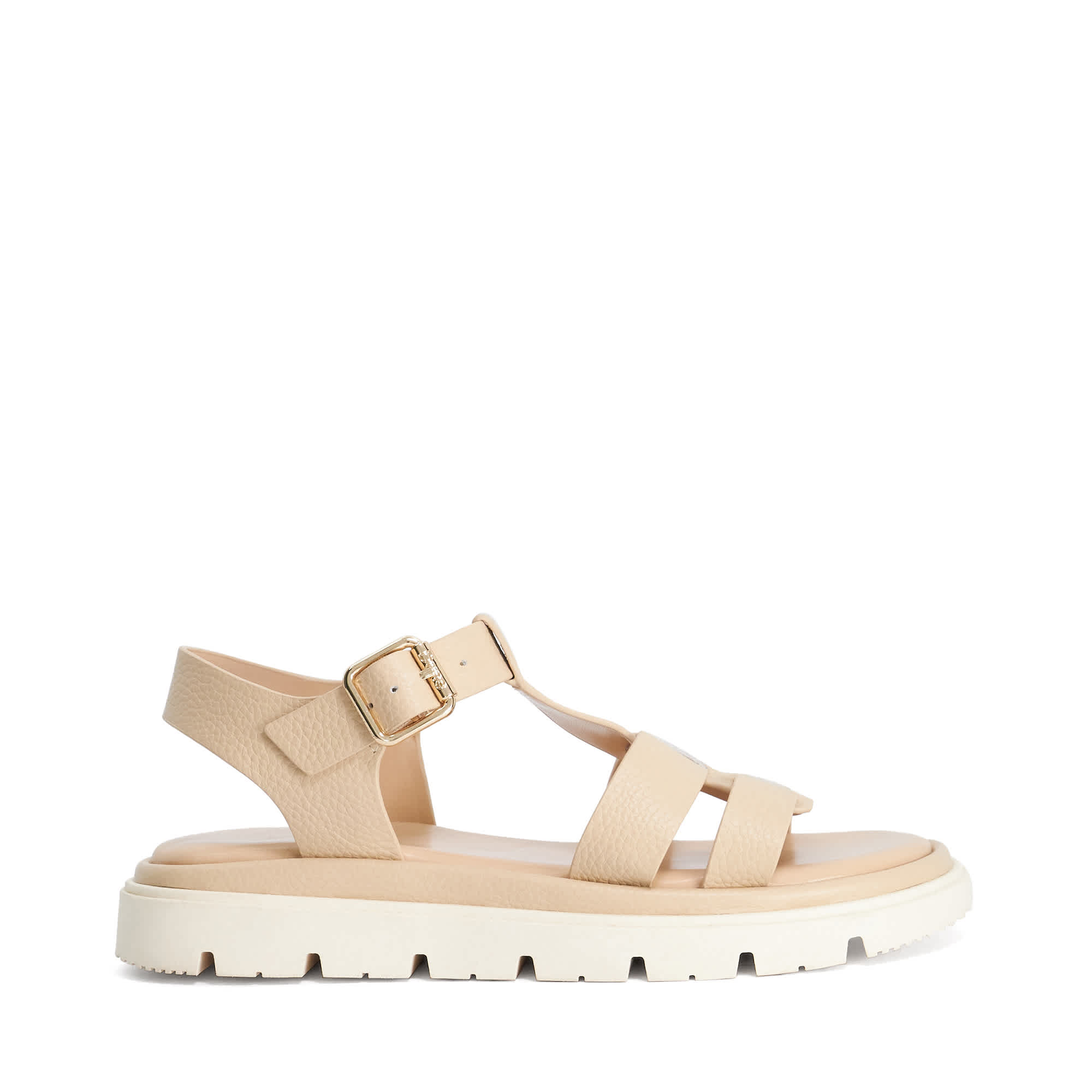 Dune London Womens Ladies Lilar - Chunky Gladiator Sandals - Blush Leather