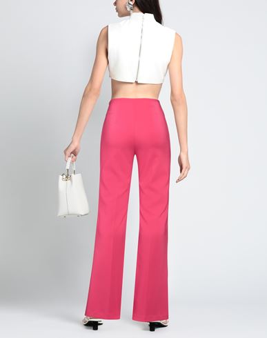 Olla Parég Woman Pants Fuchsia Size 8 Polyamide, Elastane