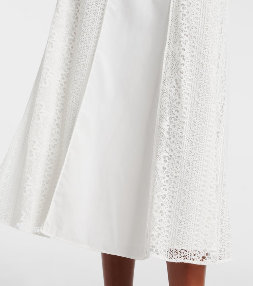 Mina lace midi dress