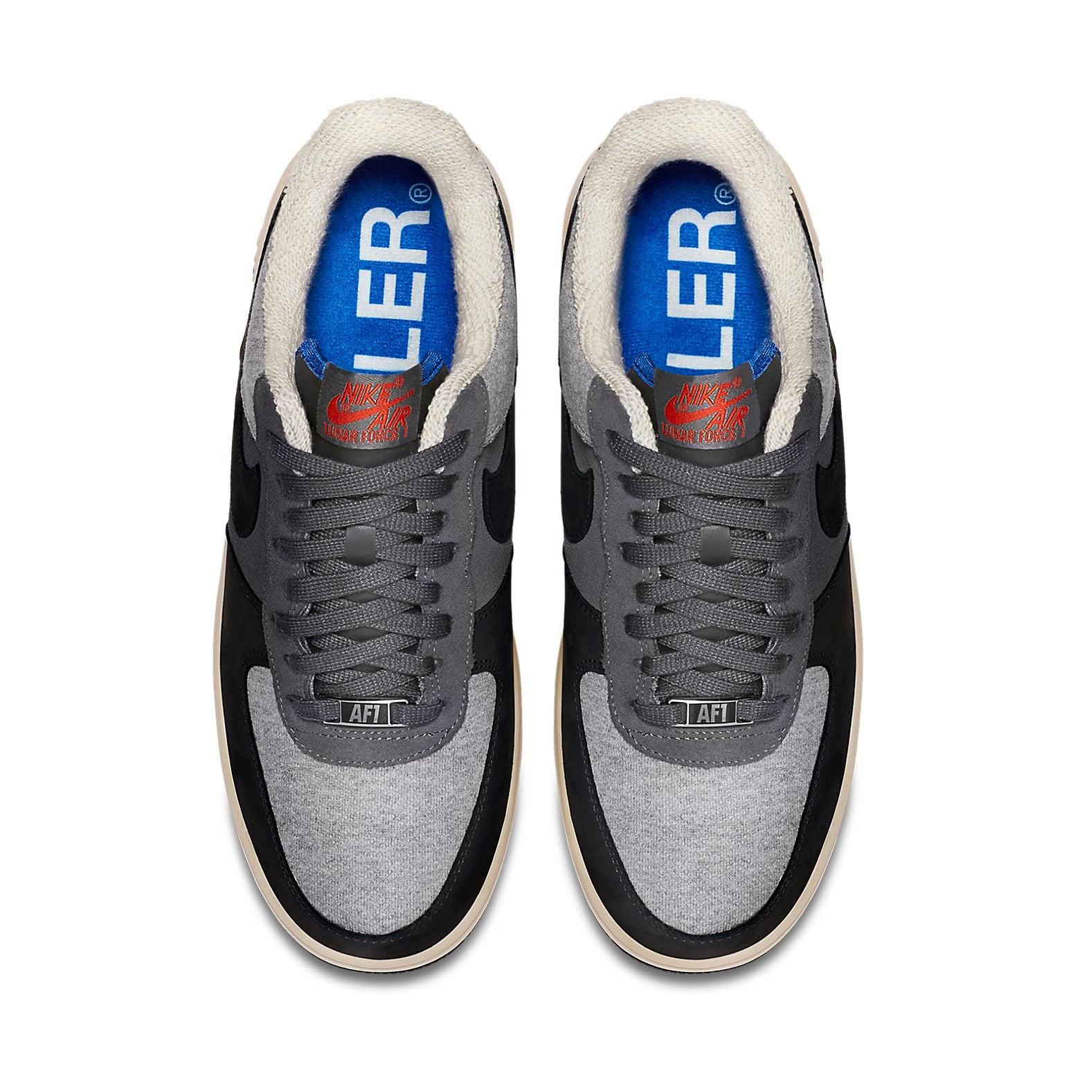 Lunar Force 1 Loop Wheeler QS 'Grey Heather Anthracite Dark Grey Sand'