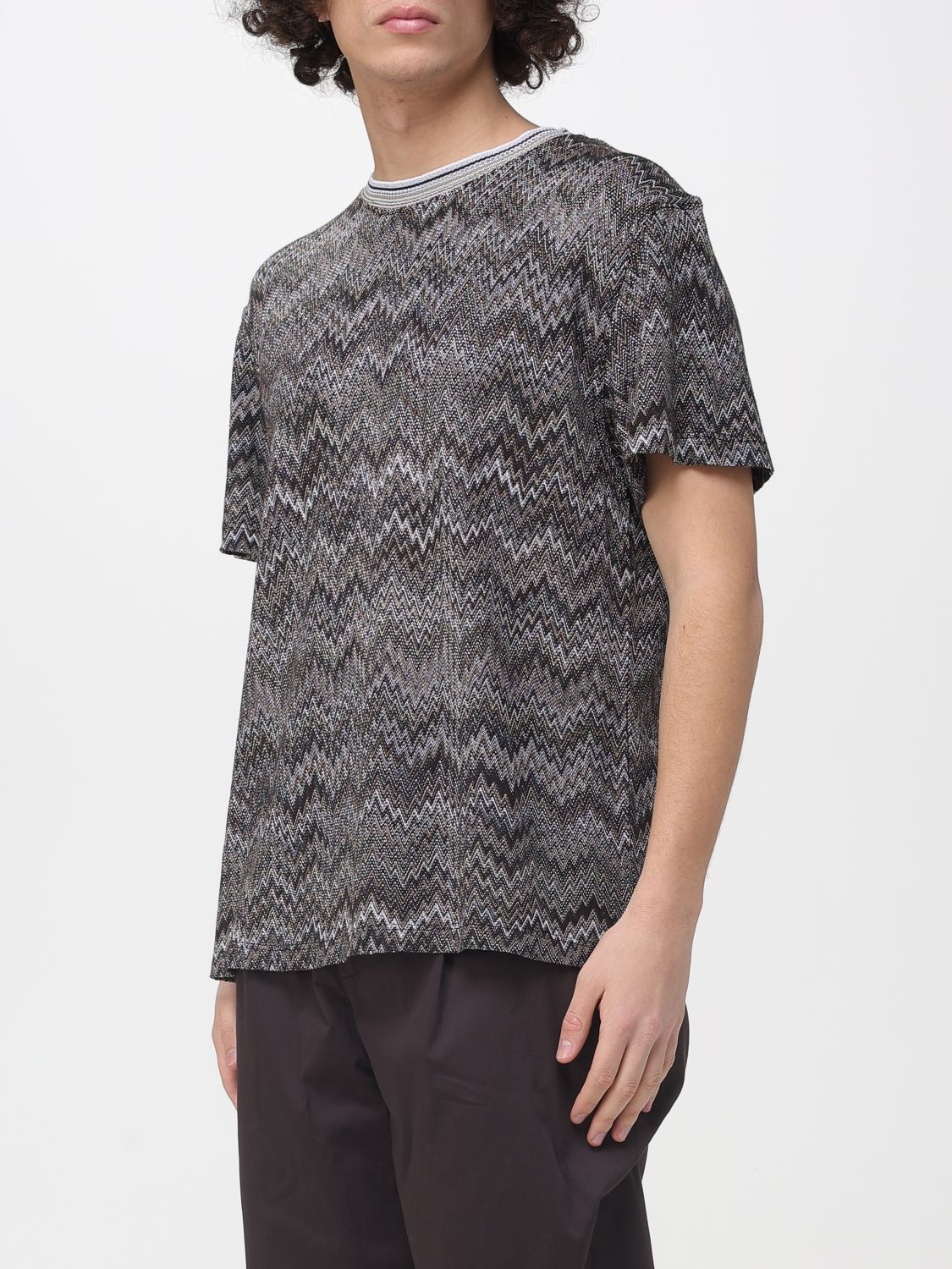 T-Shirt Men color Brown