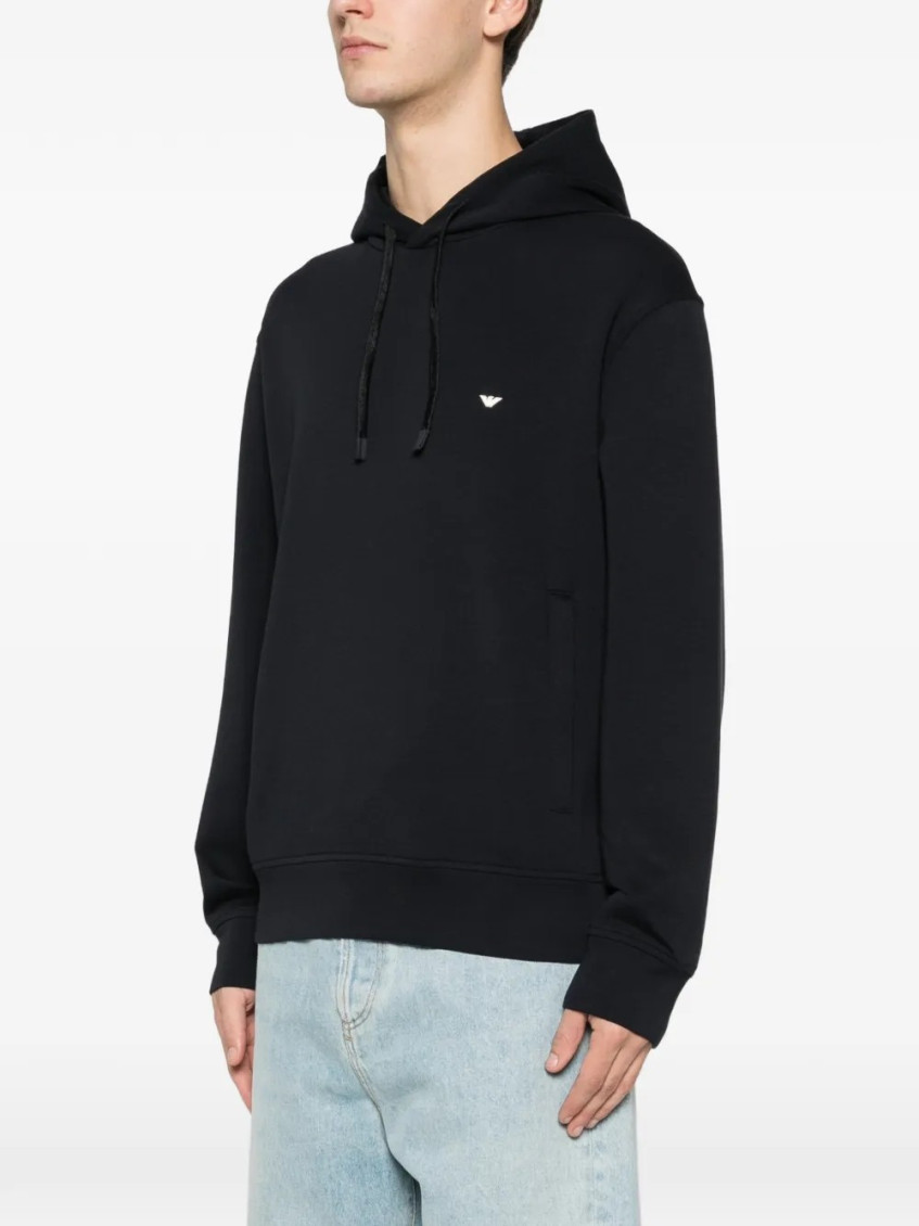 Essential Double Jersey Hooded Sweatshirt