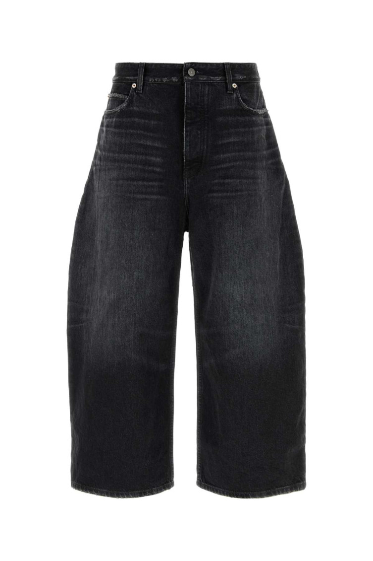 Black Mid Rise Jeans