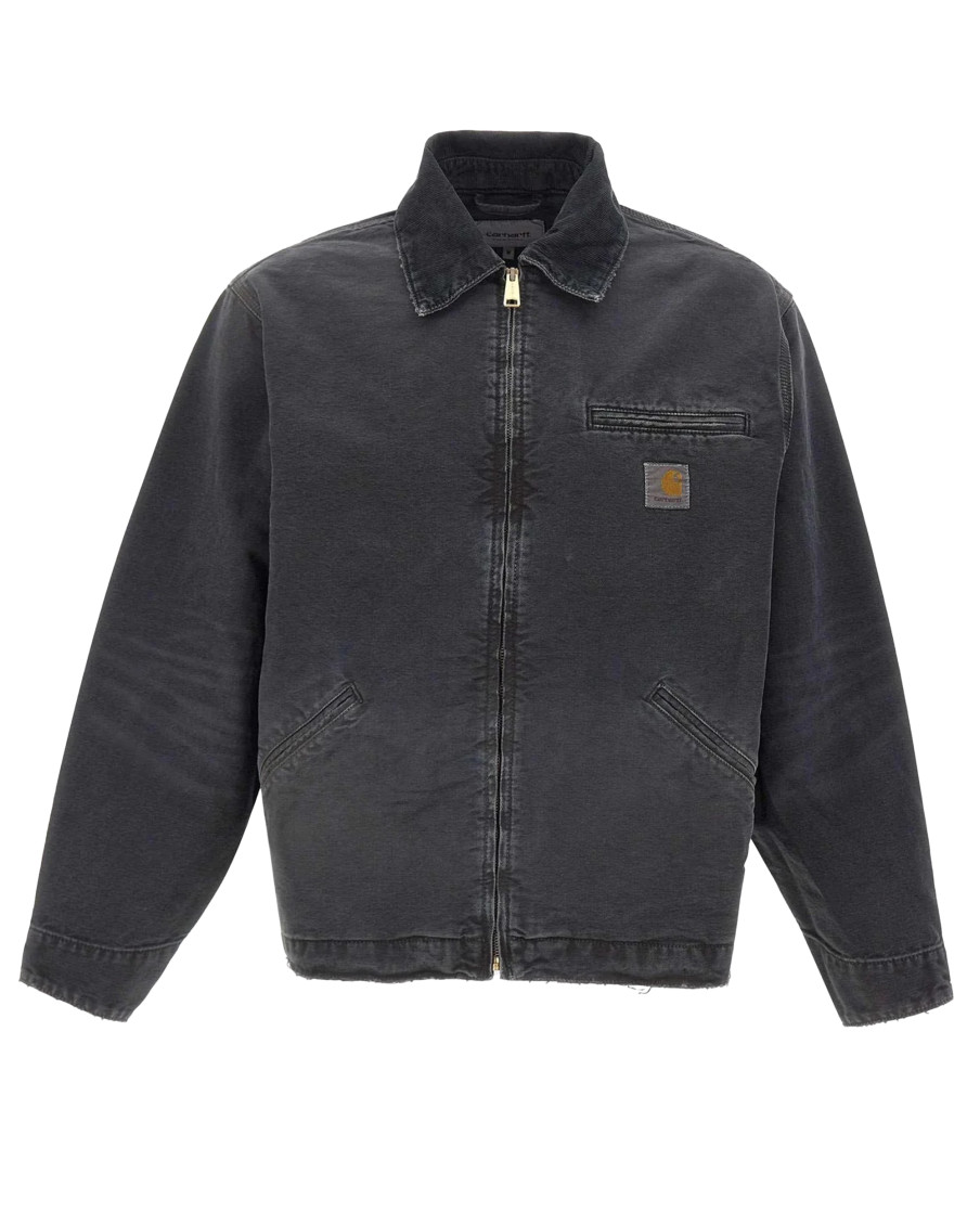 Black Shirt Collar Jackets