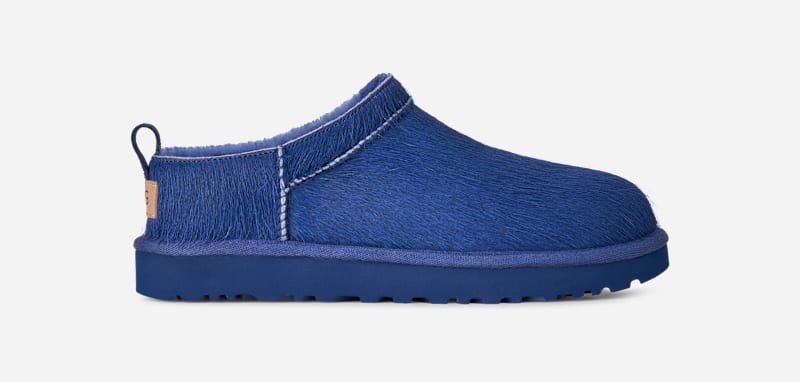 ® Women's Classic Micro Calf Hair Sheepskin Classic Boots in High-Voltage Blue