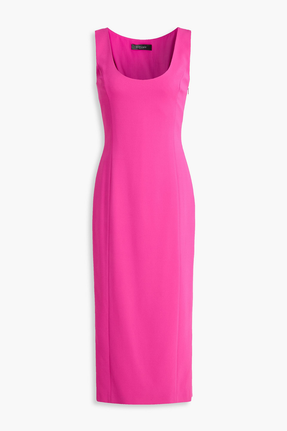 Crepe midi dress - Pink - IT 40