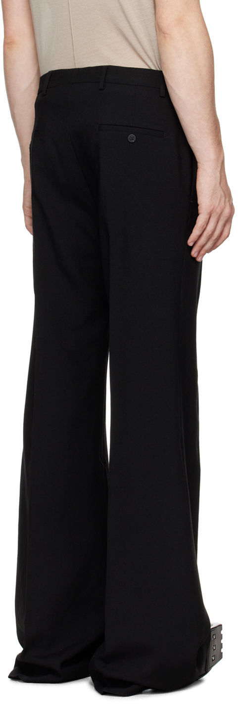 Rick Owens Black Porterville Wide Astaires Trousers