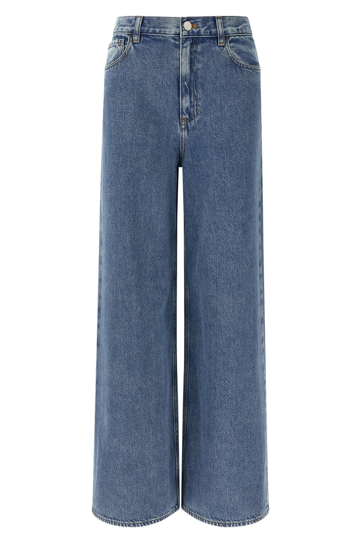 'High-Waisted Wide-Leg' Jeans