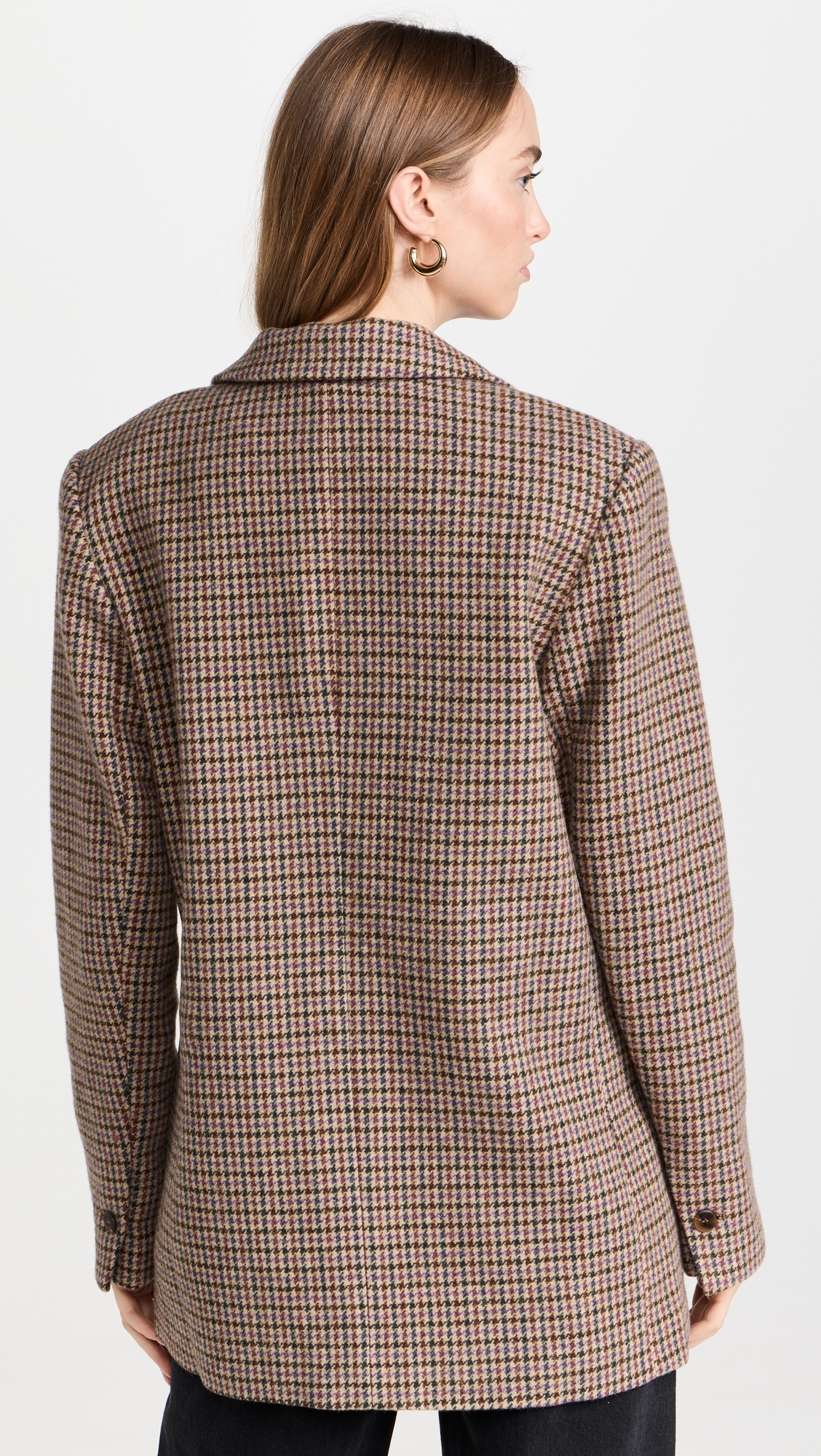 Pauline Blazer Brown Purple