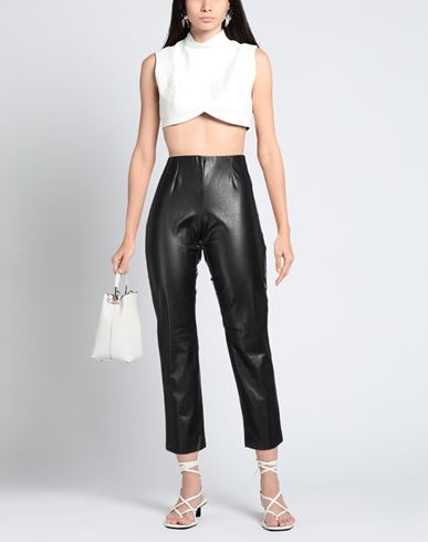 Woman Pants Black Size 4 Polyamide