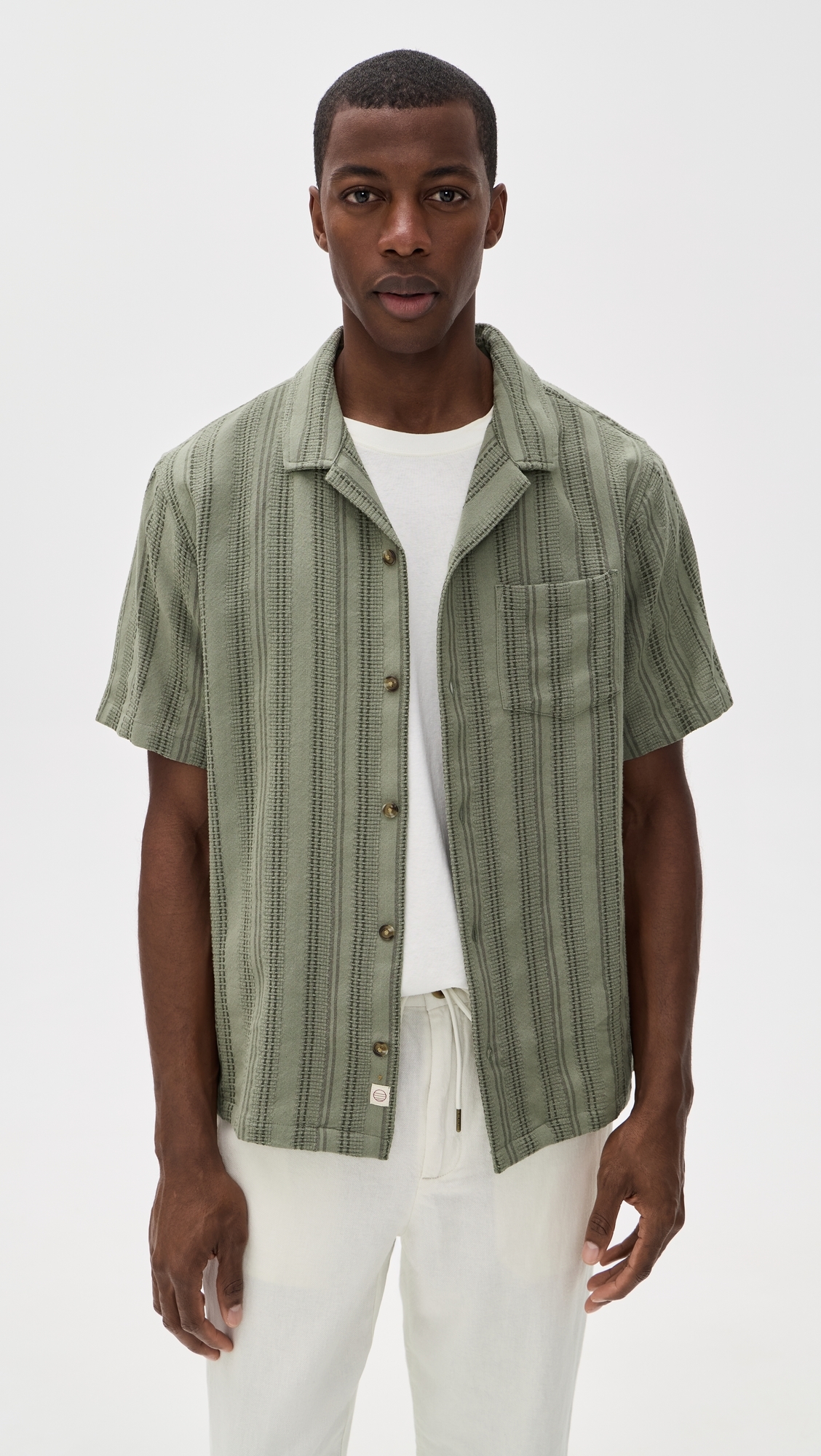Dobby Resort Shirt Olive