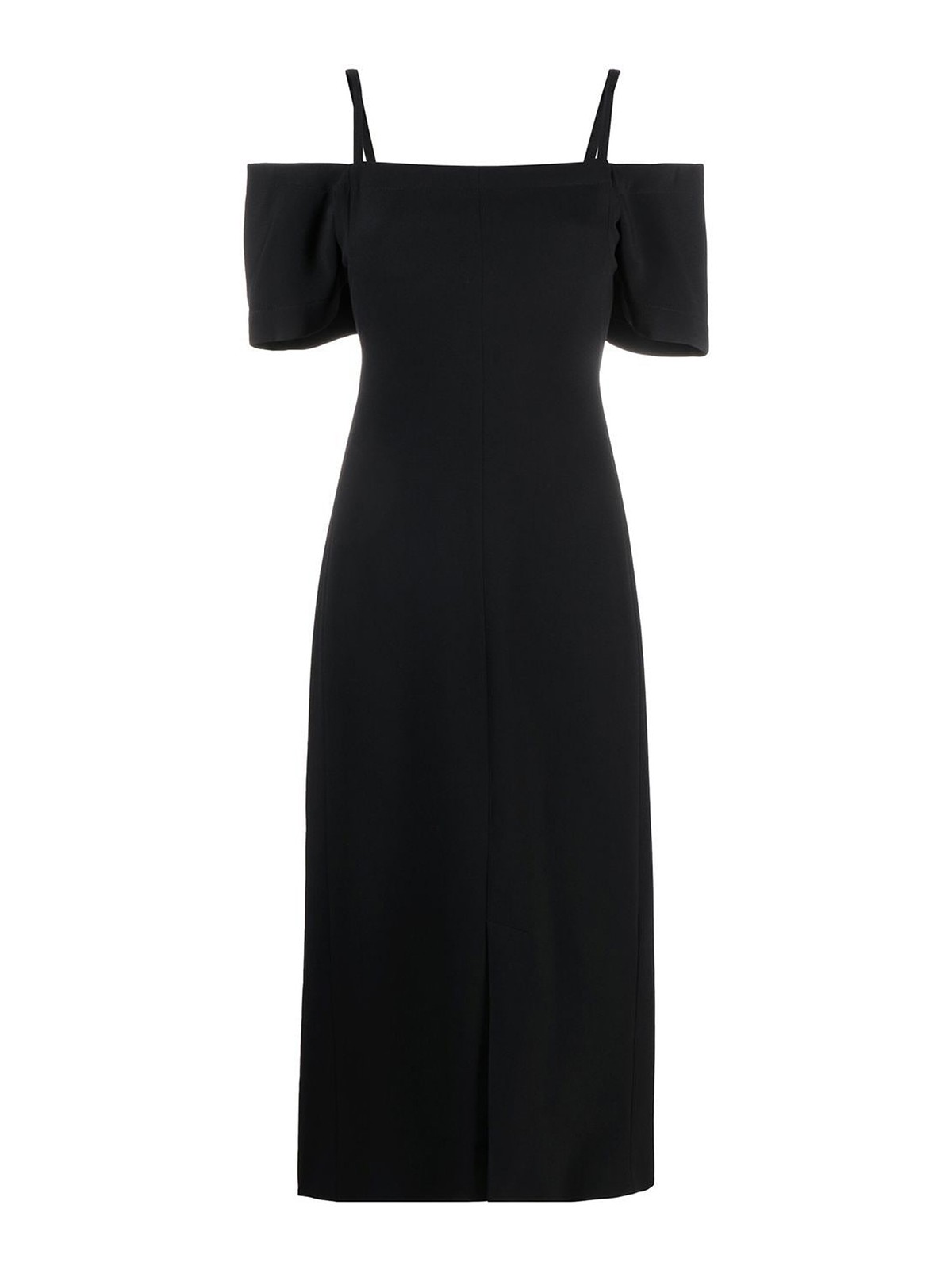 Off-shoulder midi dress