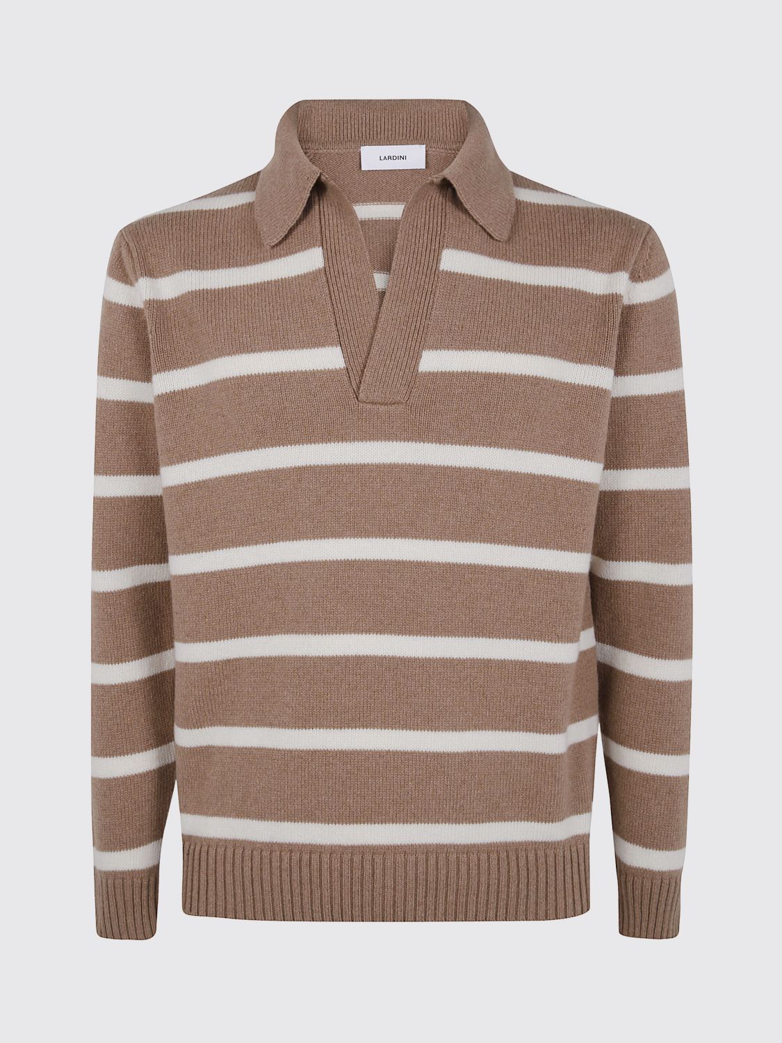 Polo Shirt Men color Brown