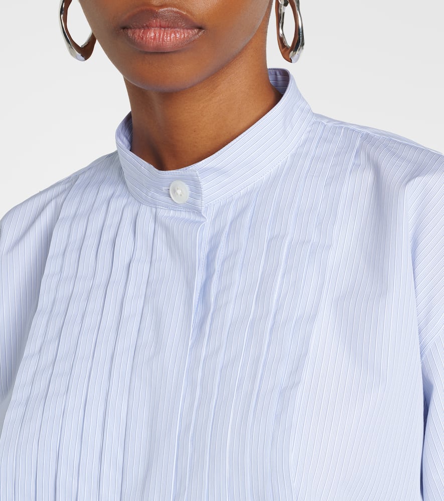 Cotton shirt dress