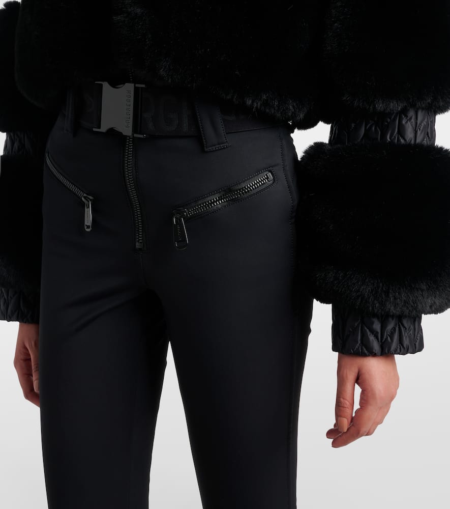 Lieke faux fur-trimmed ski jumpsuit
