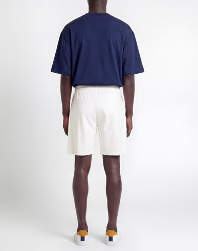 Man Shorts & Bermuda Shorts White Size M Cotton