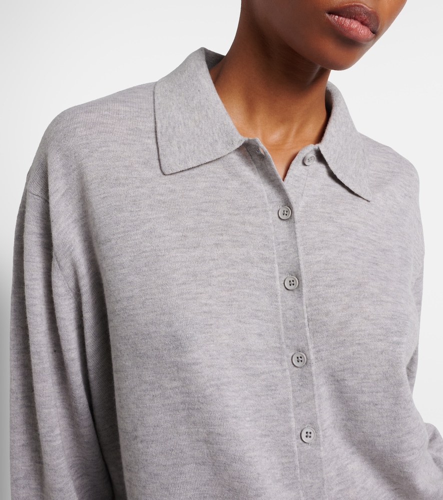 Tala wool-blend polo sweater