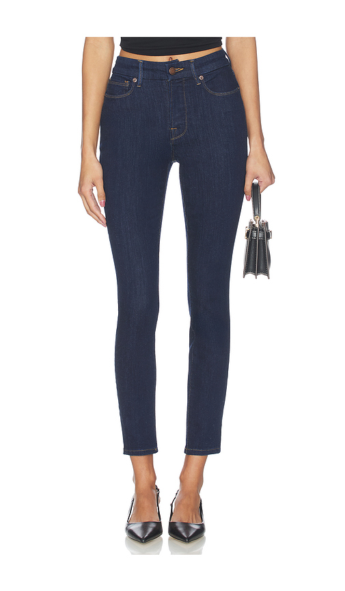 Good American Good Legs Skinny Jeans in Navy. 24. Also