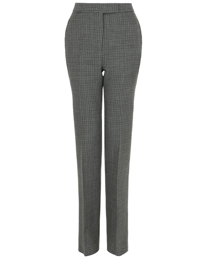 Wool Houndstooth Trouser