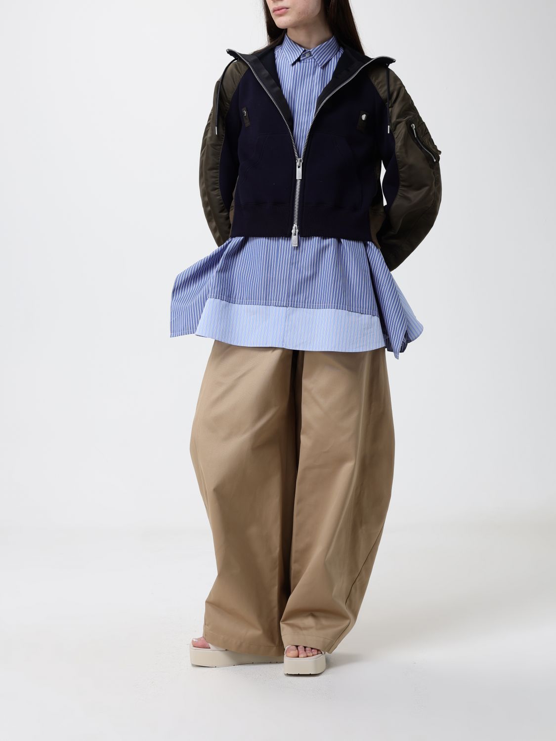 Shirt Woman color Gnawed Blue