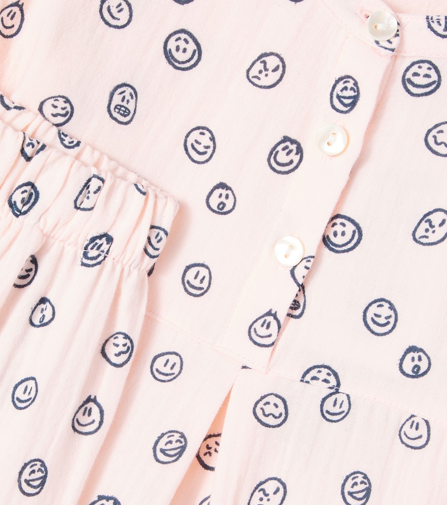 Lin printed cotton pajamas