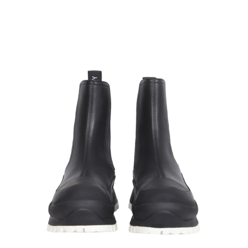 Trace two-tone ankle boots