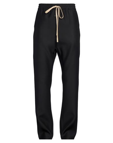 Man Pants Black Size S Virgin Wool, Silk