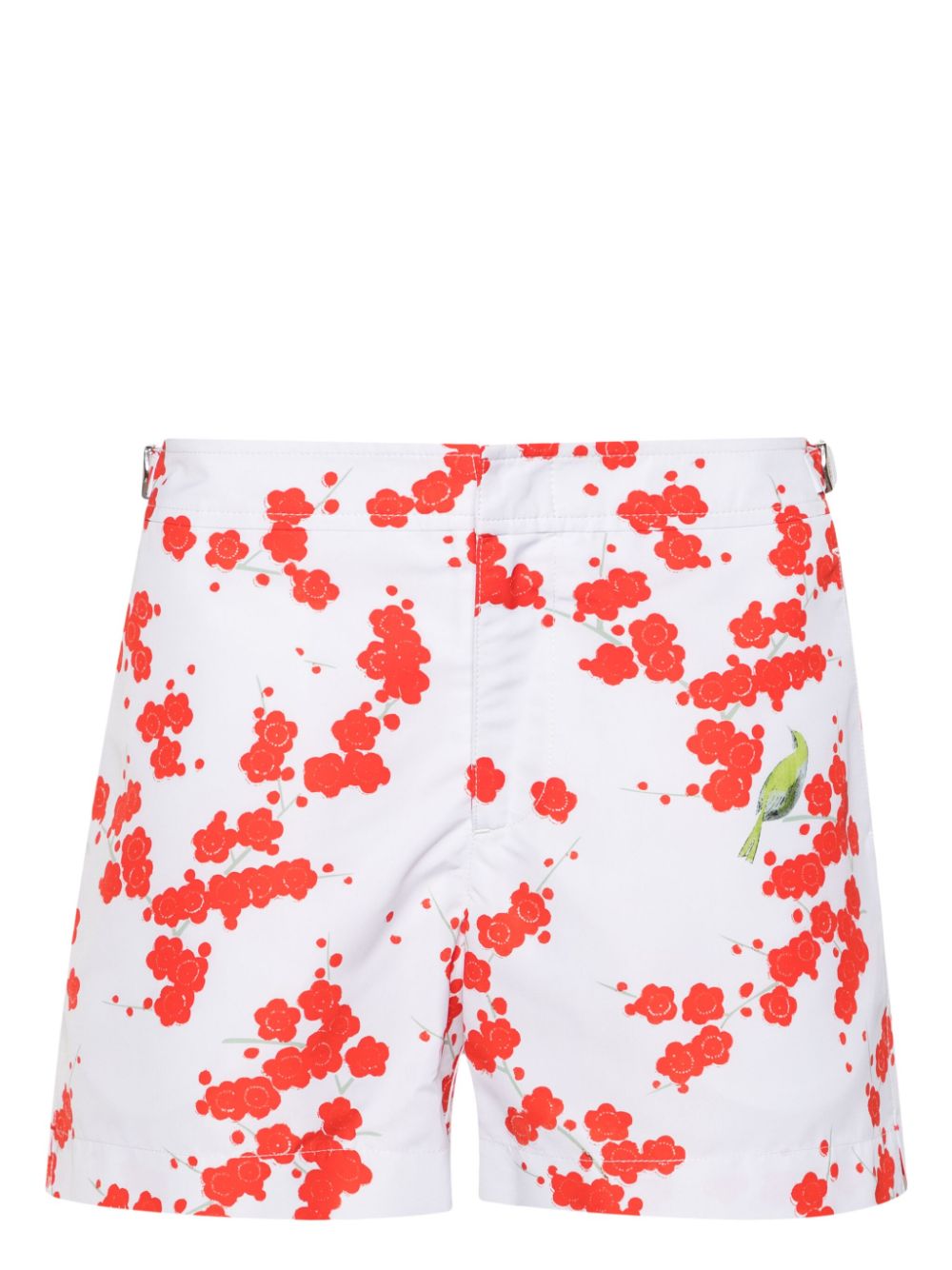 Setter Plum Blossom swim shorts - White